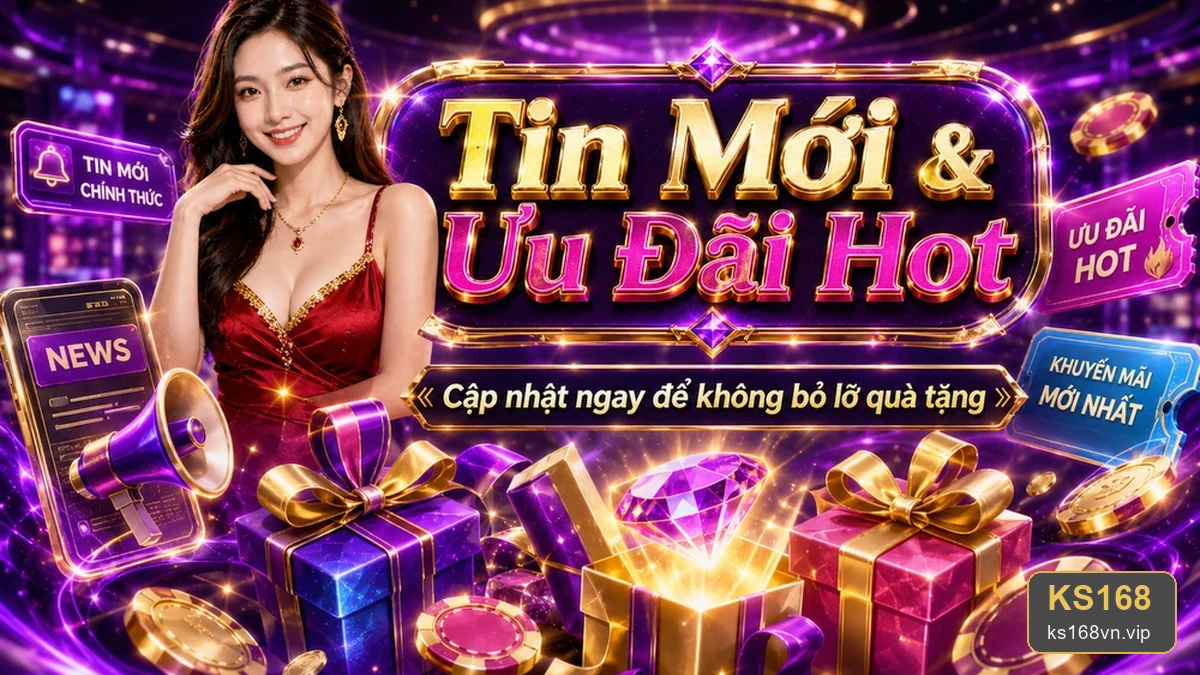 Khuyến mãi KS168: Đánh giá ưu đãi người mới theo tiêu chí minh bạch điều kiện nhận thưởng – ks168vn.vip