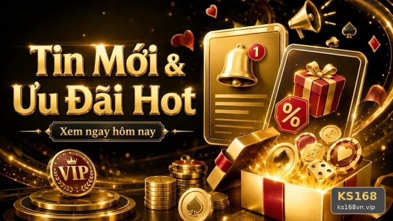 Khuyến Mãi KS168 Tại ks168vn.vip: Đọc Chi Tiết Giao Diện Tin Mới, Ưu Đãi Và Điều Kiện Nhận Thưởng – Hướng Dẫn Xác Minh Tài Khoản, Bảo Vệ Thông Tin Cá Nhân Theo Chuỗi Trước-Trong-Sau Phiên Sử Dụng | Góc Kiểm Chứng Theo Tên Miền